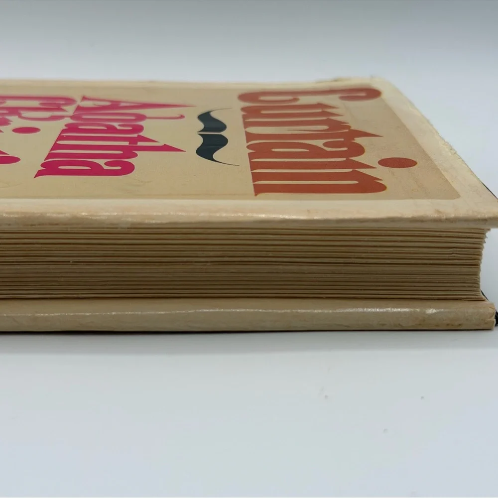 Curtain/The Mysterious Affair at Styles by Agatha Christie (1975, Hardcover)